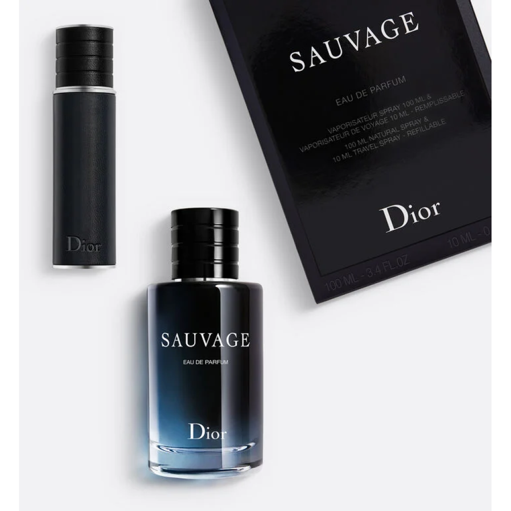 SAUVAGE-Eau-de-parfum-100ml-amp-vaporisateur-de-voyage10m