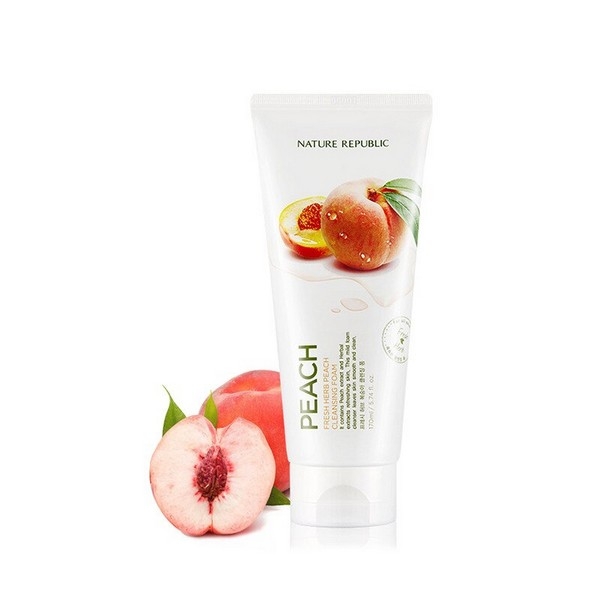 Fresh-Herb-Peach-Cleansing-Foam