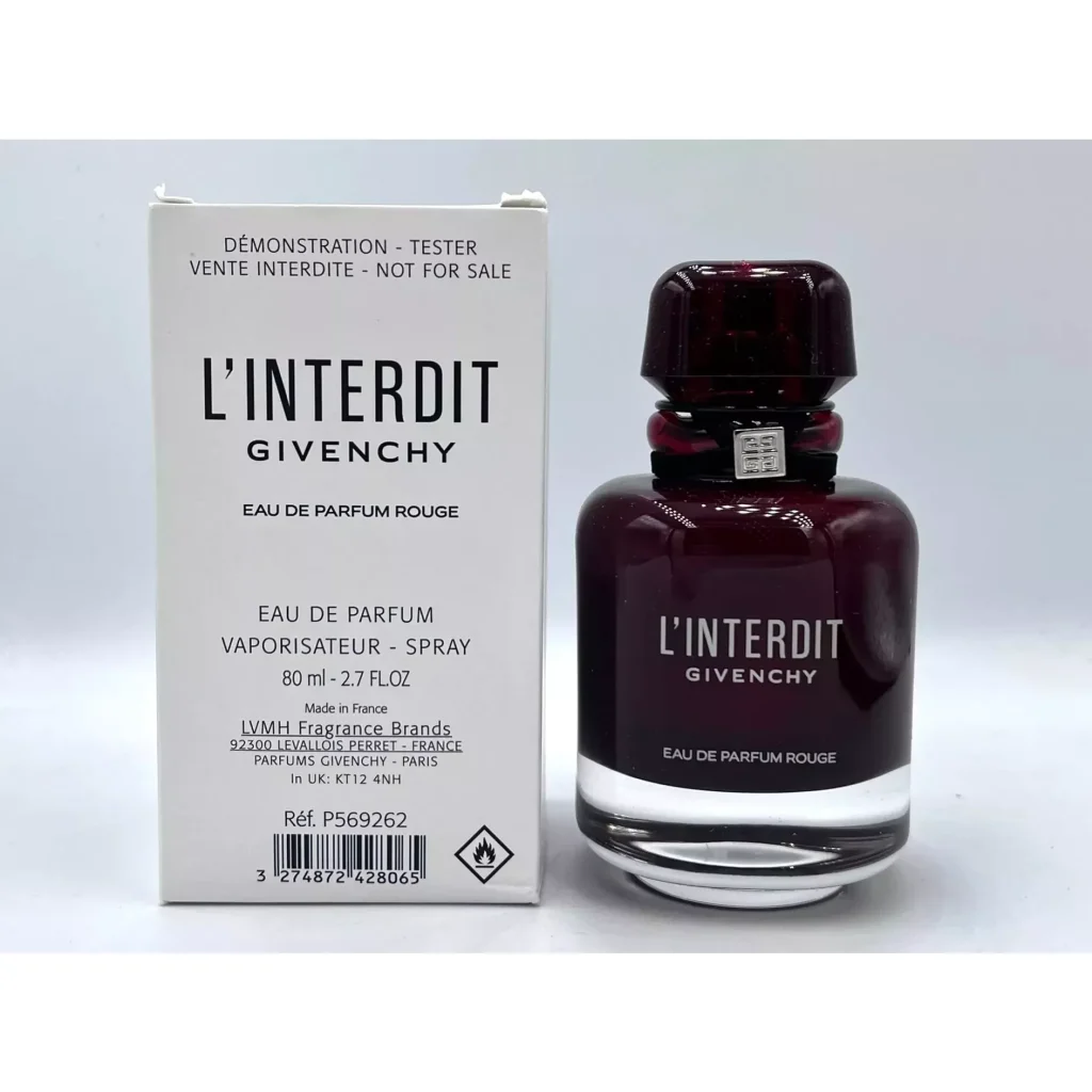 TESTER GIVENCHY L INTERDIT ROUGE EDP 80ML