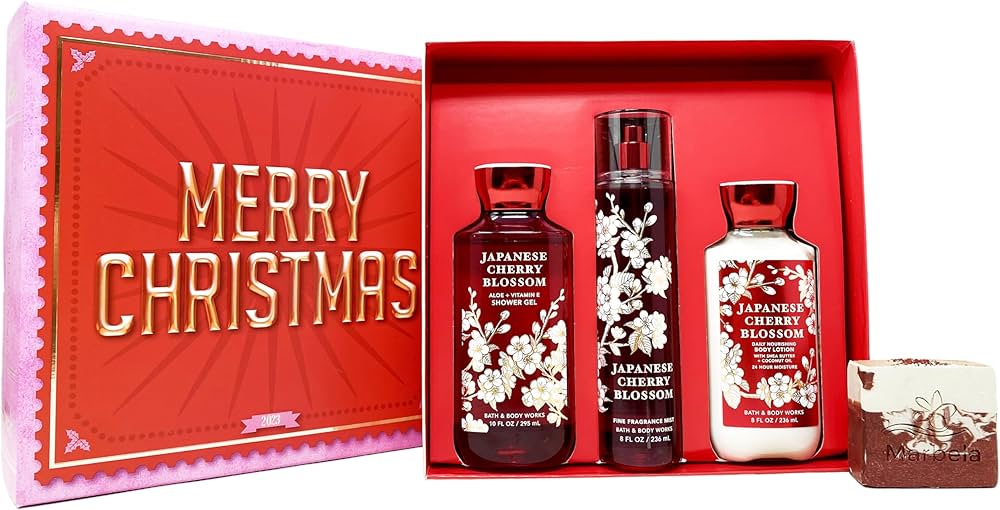 Coffret Bath and Body Works Japanese Cherry Blossom