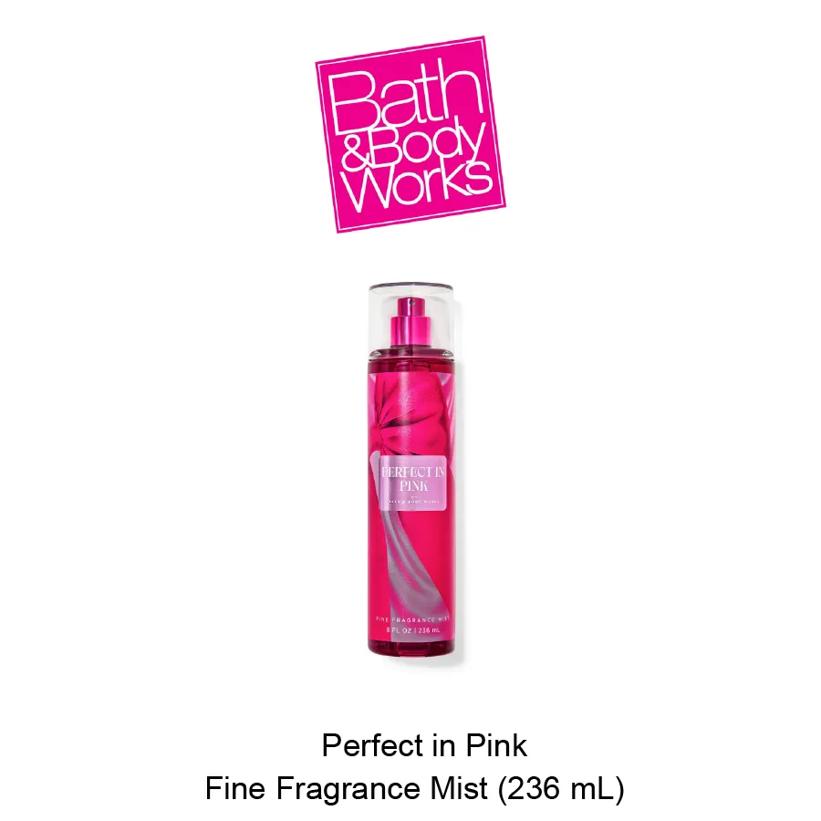 Brume parfumée fine Perfect In Pink Bath&Body Works