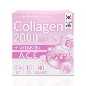 Strawberry Flavour Collagen 2000mg